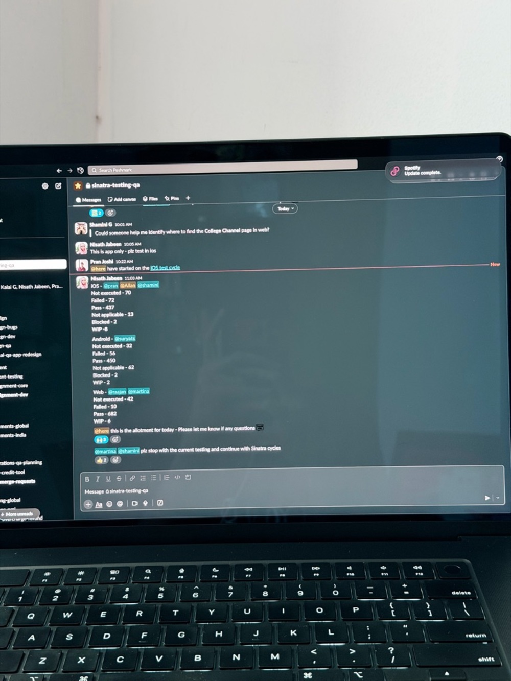 Sleek Black Laptop for Home Office